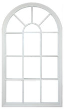 Load image into Gallery viewer, mirror arched quarter top white