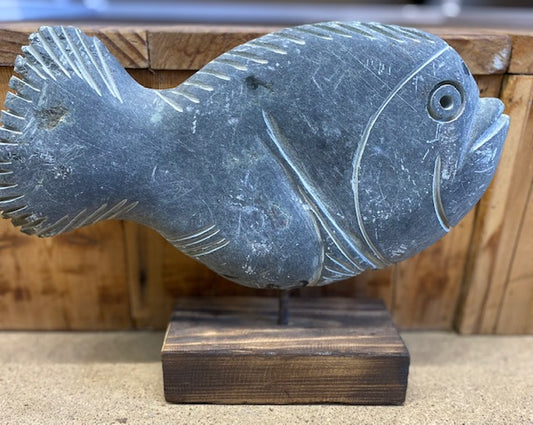 Handcrafted Soapstone Fish