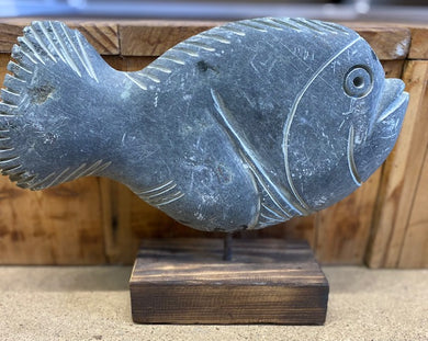 Handcrafted Soapstone Fish