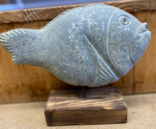 Load image into Gallery viewer, Hancrafted soaostone  fish various
